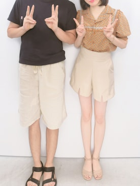 「epimi épimmy」｜あやくまさん（レディース・157cm）の夏コーディネート