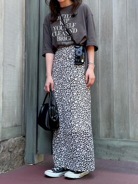 mahoさん（レディース・161cm）の夏コーディネート