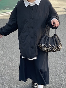 黒田さん(レディース・154cm)の春コーディネート