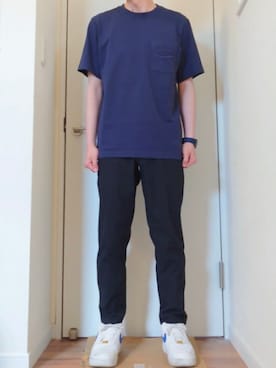 「TIMEX（タイメックス）のアイテム」を使った、ろびーさん（メンズ・165cm）の春コーディネート