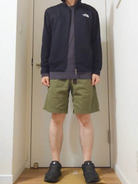 「アイテム（その他アウター）」を使った、ろびーさん（メンズ・165cm）の秋コーディネート