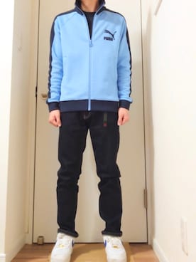 「Gramicci（グラミチ）のアイテム」を使った、ろびーさん（メンズ・165cm）の春コーディネート