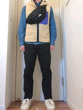 ろびーさん（メンズ・165cm）の冬コーディネート