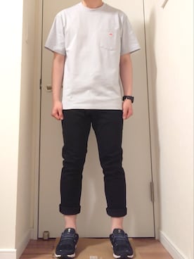 「アイテム（腕時計）」を使った、ろびーさん（メンズ・165cm）の夏コーディネート