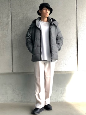 「Confirm（コンファーム）のアイテム（ブルゾン）」を使った、ごまめさん（メンズ・173cm）の秋コーディネート