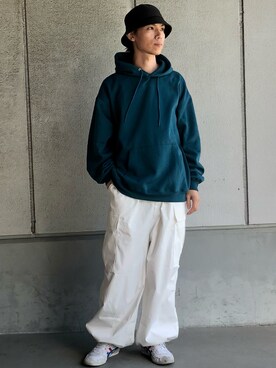 「Confirm（コンファーム）のアイテム（帽子）」を使った、ごまめさん（メンズ・173cm）の秋コーディネート