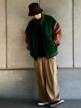 「ILL'S（イルズ）のアイテム（ジャケット/アウター）」を使った、ごまめさん（メンズ・173cm）の秋コーディネート