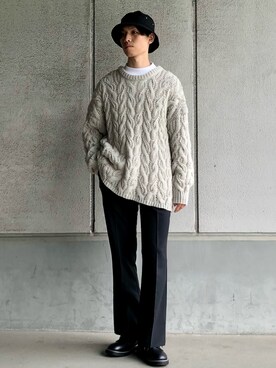 ごまめさん(メンズ・173cm)の冬コーディネート