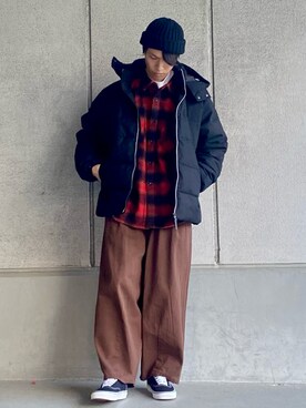 「マイベストコーデ2022」｜「アイテム（その他アウター）」を使った、ごまめさん（メンズ・173cm）の冬コーディネート