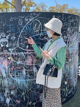 「SLOBE IENA（スローブイエナ）のアイテム（スウェット）」を使った、naoさん（レディース・165cm）の春コーディネート