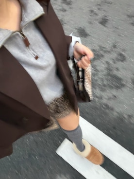 「アイテム（その他トップス）」を使った、楓子さん（レディース・156cm）の秋コーディネート