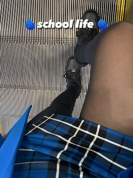 「春カラー」｜「アイテム（スカート）」を使った、楓子さん（レディース・156cm）の春コーディネート
