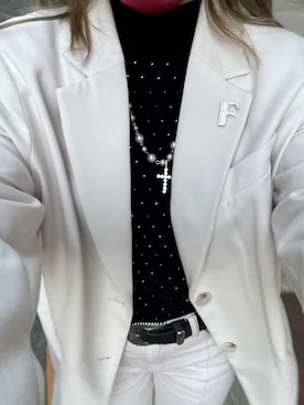 楓子さん（レディース・156cm）の冬コーディネート