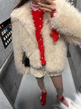 楓子さん(レディース・156cm)の冬コーディネート