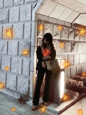 楓子さん(レディース・156cm)の秋コーディネート