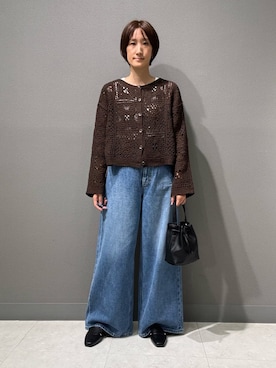 「Lee（リー）のアイテム」を使った、ゆいさん（レディース・158cm）の秋コーディネート