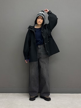 「Lee（リー）のアイテム」を使った、ゆいさん（レディース・158cm）の秋コーディネート