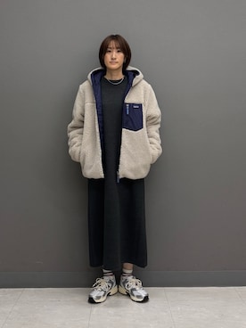 「アイテム（その他アウター）」を使った、ゆいさん（レディース・158cm）の秋コーディネート