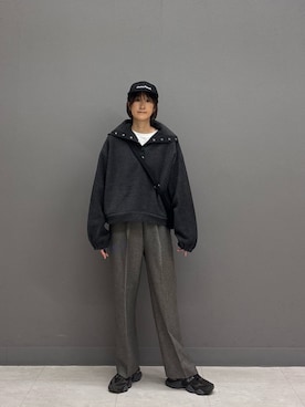 「アイテム（その他トップス）」を使った、ゆいさん（レディース・158cm）の秋コーディネート