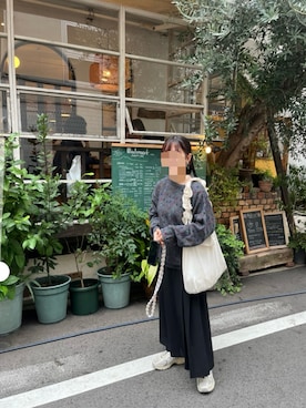 「feepur（フェピュール）のアイテム（スカート）」を使った、あいあむ、ぴー子さん（レディース・157cm）の冬コーディネート