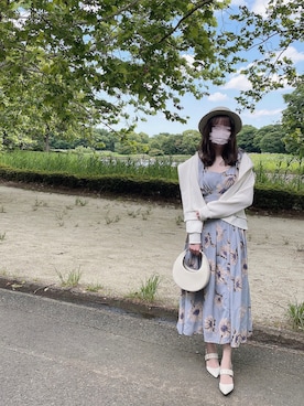「STAUD（スタウド）のアイテム」を使った、amelie さん（レディース・166cm）の夏コーディネート