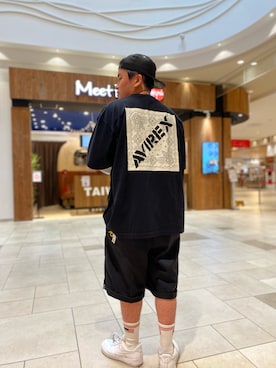 「AIR FORCE 1」｜MANAYAさん（メンズ・172cm）の夏コーディネート