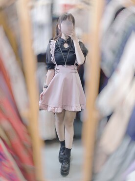 スカート ピンク系 を使った 量産型 の人気ファッションコーディネート Wear