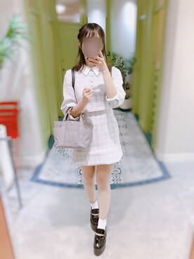 ワンピースを使った 量産型 のレディース人気ファッションコーディネート Wear