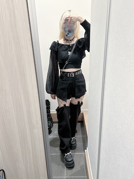 「地雷」｜まおさん（レディース・155cm）の夏コーディネート