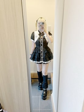 「アイテム（バレッタ/ヘアクリップ）」を使った、まおさん（レディース・155cm）の夏コーディネート