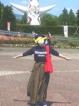 「The Endless Summer（エンドレスサマー）のアイテム」を使った、miiiiii🍎さん（レディース・155cm）の春コーディネート