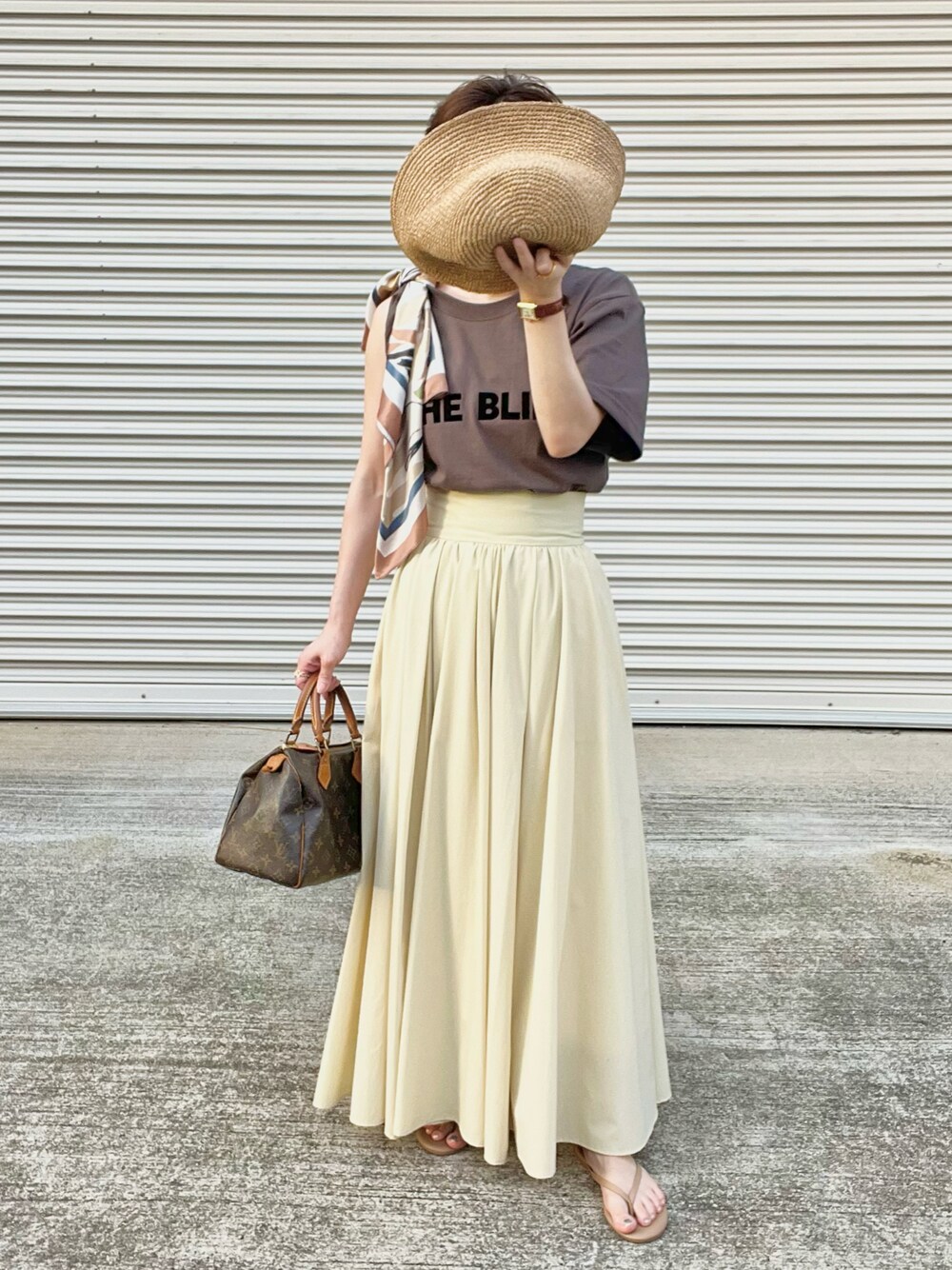 CLANE】12109-6052 HIGH POINT マキシスカート （HIGH WAIST STRAIGHT  