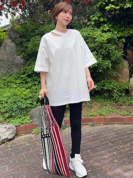 KAŃAさん（レディース・157cm）の春コーディネート