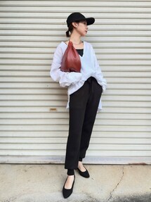 ETRE TOKYO（エトレトウキョウ）の「Vネックカットオフブラウス