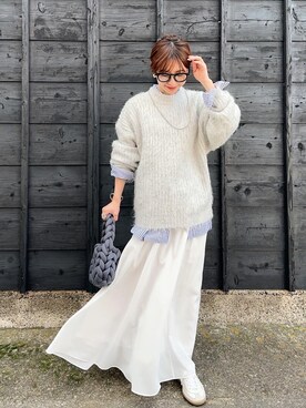 KAŃAさん(レディース・157cm)の秋コーディネート