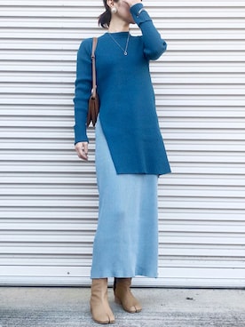 KAŃAさん(レディース・157cm)の秋コーディネート