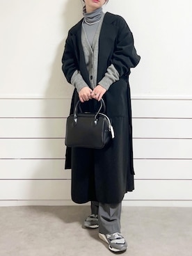 KAŃAさん（レディース・157cm）の冬コーディネート