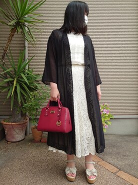 Riさん（レディース・158cm）の夏コーディネート