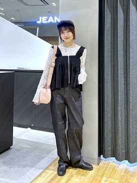 saya.さん（レディース・159cm）の冬コーディネート