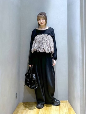 「アイテム（キャミソール、その他）」を使った、saya.さん（レディース・159cm）の秋コーディネート