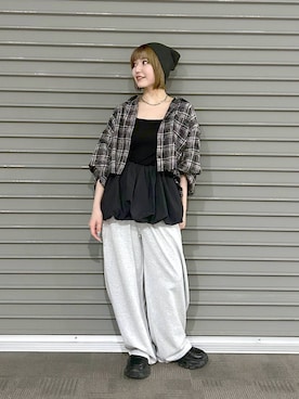 「アイテム（パンツ）」を使った、saya.さん（レディース・159cm・20代）の秋コーディネート