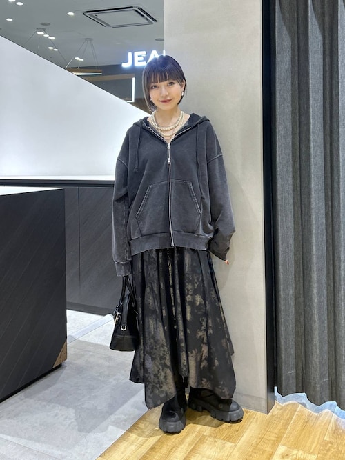 セール】FadeカラーZIPフーディ/321477（パーカー）｜JEANASIS