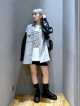 saya.さん(レディース・159cm)の冬コーディネート
