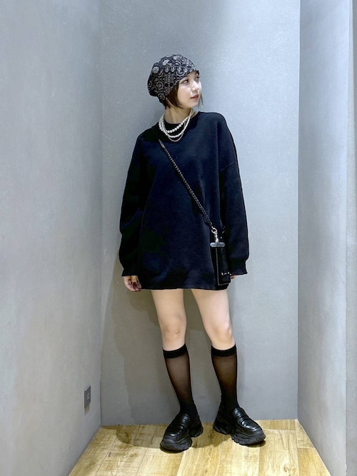 セール】12G Wジャガードボリュームスリーブプルオーバー/166314