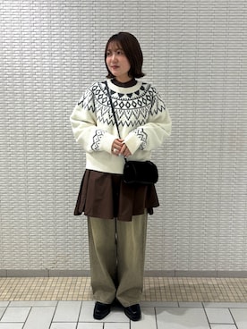 ユウリさん（レディース・158cm）の冬コーディネート