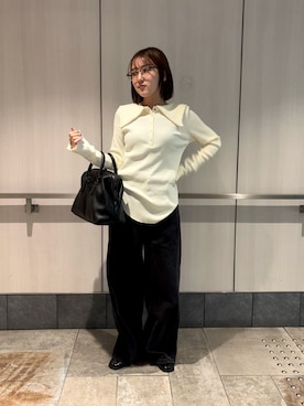 「アイテム（その他シューズ）」を使った、ユウリさん（レディース・158cm）の秋コーディネート