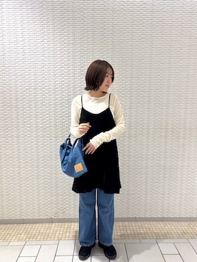 「アイテム（その他シューズ）」を使った、ユウリさん（レディース・158cm）の秋コーディネート