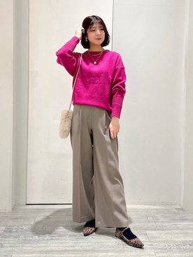 m a k oさん(レディース・164cm)の冬コーディネート