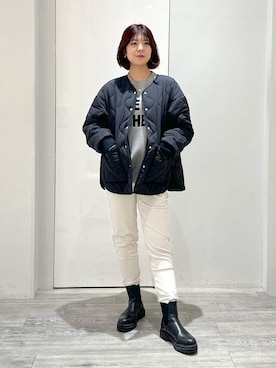 m a k oさん（レディース・164cm）の冬コーディネート