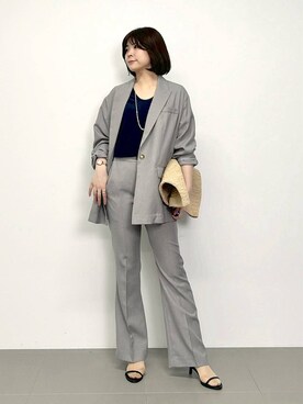 m a k oさん(レディース・164cm)の春コーディネート